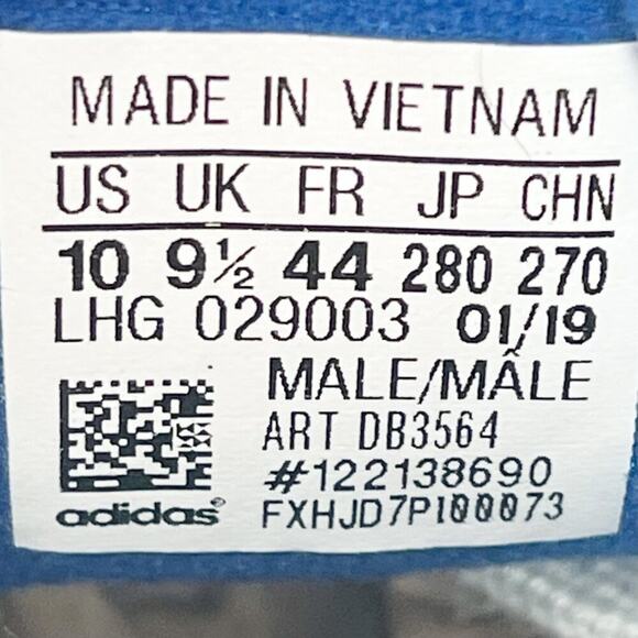 adidas Blue and White Sneakers - Picture 13 of 13